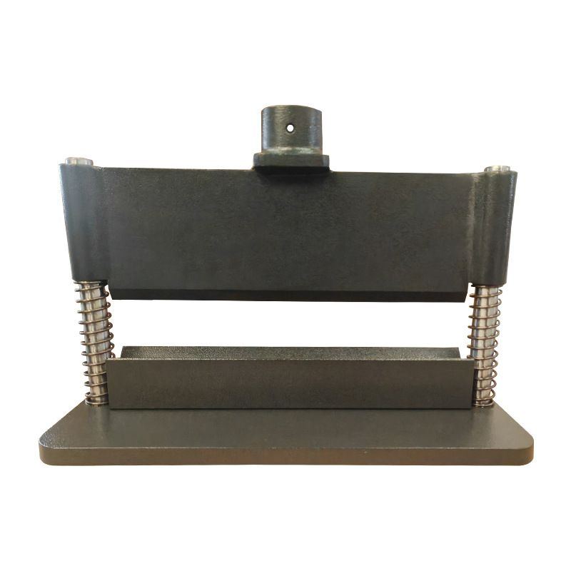 KECMT finger brake attachment — removable fingers for box and pan bends on a shop press