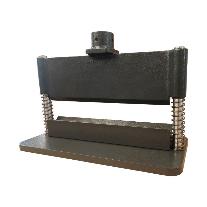Shop press brake attachment with bending fingers