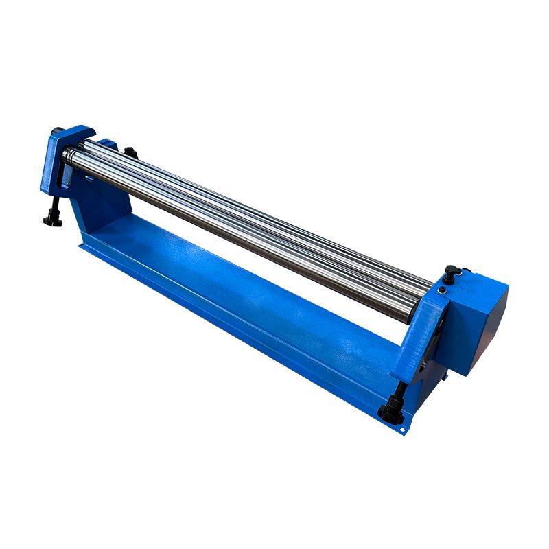 Manual sheet roller bender for cylinders and cones